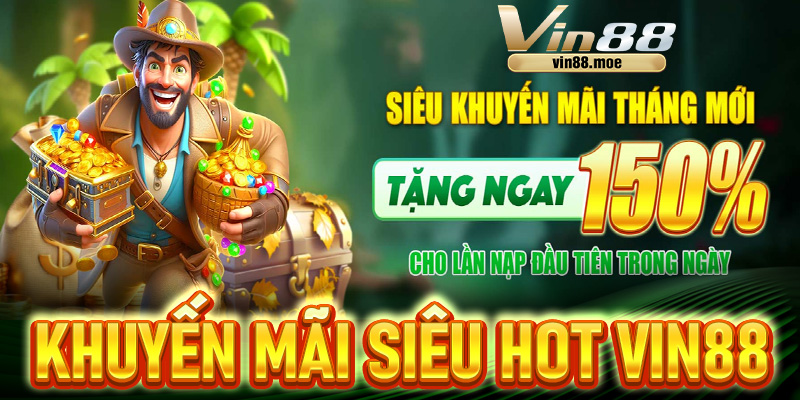 Các chương trình khuyến mãi siêu hot khi tham gia tại Vin88
